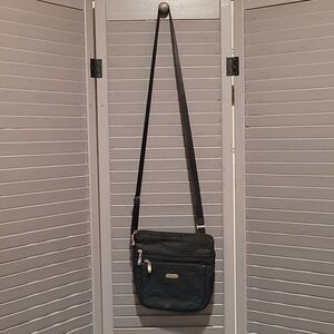 Bagallini Black Crossbody Purse